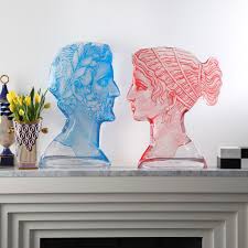 Xl Grand Tour God Bust Bust Sculpture Acrylic Sculpture Artwork Gifts