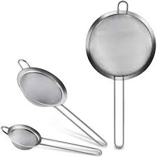 3pcs Passoire Professionnel Egoutter Des Pattes Tamiser Farine Riz Maillage Fin Pour Cuisine Achat Vente Passoire Chinois 3pcs Passoire Professionnel Cdiscount