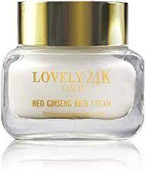 Amazon.com : CELLUNA Lovely 24K Gold Red Ginseng Richcream : Beauty &  Personal Care