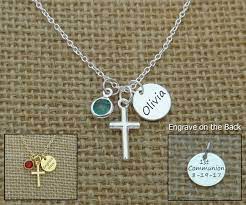 First Communion Gift For Girls Holy Communion Jewelry Kids Etsy Communion Gifts Girl First Communion Gifts Confirmation Gifts