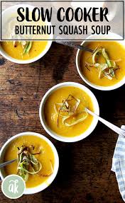 Slow Cooker Butternut Squash Apple Soup Recipe Butternut Squash Apple Butternut Soup Squash Apple Soup