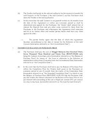 An agreement regarding the sale and purchase of shares within a company. Sample Subsale Agreement Company Company