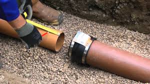 6 inch clay sanitary sewer line now lined over with 6 inch pvc perma liner. Flexseal Adaptor Coupling Installation Youtube