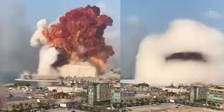 The blast, which rattled entire buildings and broke glass, was felt in several parts of the city. Beirut Explosion Cause Video The Physics Of Mushroom Clouds