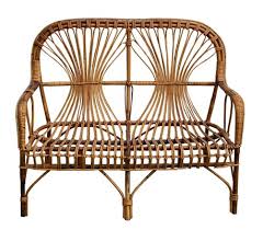 With a thick seat cushion, you can have a comfortable seating feeling. Rattan Sofa Italien 1960er Bei Pamono Kaufen
