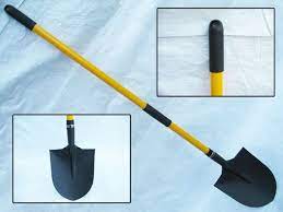 Shovels and spades for gardens and more. Round Mouth Shovel With Fibreglass Handle Irish American