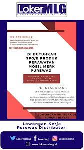 Loker operator spbu maret 2021. Uzivatel Ig Lokermalang Na Twitteru Lokermalang Dibutuhkan Segera Spg Spb Produk Perawatan Mobil Merk Purewax Min Sma Usia Max 30 Tahun Berpengalaman Non Pengalaman Bisa Bekerjasama Dalam