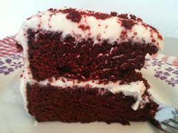 Cool in pans on racks 10 minutes. My Red Velvet Layer Cake With Cream Cheese Frosting Kerry Cooks