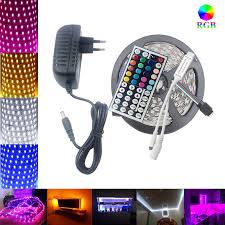 Riri Won Smd5050 Rgb Led Strip Led Light Tape Diode 220v Waterproof 60leds M Led Flexible Light Controller D Led Strip Lighting Rgb Led Strip Lights Led Lights