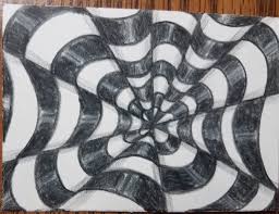 Drawing is a complex skill, impossible to grasp in one night, and sometimes you just want to draw. How To Draw An Op Art Bullseye Art By Ro