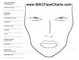 47 Judicious Mac Face Chart Paper