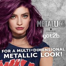 Spend $20 get a $5 gift card on select beauty care items. Got2b Metallic Permanent Hair Color M69 Amethyst Chrome Walmart Com Walmart Com Chrome Hair Color Permanent Hair Color Dark Purple Hair