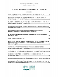 ARTIGOS CIENTÃ FICOS â€“ ENGENHARIA DE ALIMENTOS - Fazu