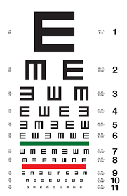 71 Competent Snellen Tumbling E Chart