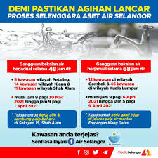 Maklumat terkini perkhidmatan dan bekalan air. Gangguan Bekalan Air Selangor Terkini 2021