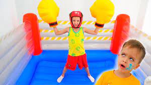 Vlad and niki are two brothers known for their videos about toys and stories from daily life. Vlad And Nikita Play Sports And Want To Be Strong Youtube