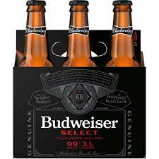 Shop for budweiser select 55 light lager beer at smith's food and drug. Budweiser Select Lager Beer 6 Bottles 12 Fl Oz City Market