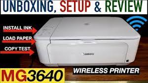 We did not find results for: Canon Pixma Mg3640 Setup Unboxing Install Ink Load Paper Test Review Youtube