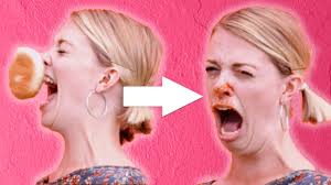 Couples Toss Food Into Each Other’s Mouths In Slow-Mo