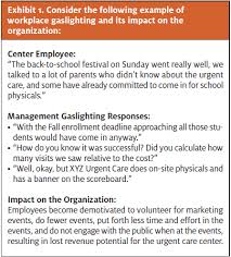 As adults, children of gaslighting parents can benefit greatly from seeking professional help as this will help them interpret their emotions and. That S Not What Happened How To Deal With Gaslighting In The Workplace Journal Of Urgent Care Medicine