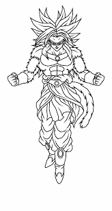 It looks great when displayed with the tamashii effect energy aura yellow ver. Dragon Ball Z Coloring Pages Broly With 7 Broly Lineart Dragon Ball Super Broly Coloring Page Transparent Png Download 2374070 Vippng