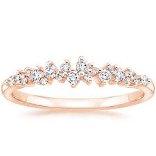 Erstklassige trauringe bei christ kaufen. Diamond Cluster Wedding Band Aurora Brilliant Earth