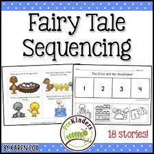 This is a great worksheet to help kids practice their sequencing skills and the fun. Fairy Tales Story Sequencing By Karen Cox Prekinders Tpt