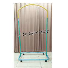 Fungsi membantu orang tua mengayun bayi. Jual Tiang Ayunan Bayi Portable Warna Warni Tiang Roda Jakarta Barat Ai Ni Baby Shop Tokopedia
