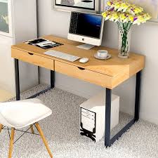 Cheap Laptop Desks Buy Directly From China Suppliers Lk1657 Home Desktop Pc Table With 2 Drawers Simple Creative C Home Office Desks Pc Desk Desk With Drawers