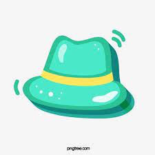 Hat Decoration Clothes Decoration Fashion Cartoon Hat Hat Clipart Green Hat Hat Png And Vector With Transparent Background For Free Download Hat Decoration Green Hats Girl With Hat