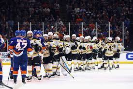 The new york islanders will face the tampa bay lighting on tuesday, june 15, 2021, from amalie arena in tampa, florida. New York Islanders Eliminate Boston Bruins Will Face Tampa Bay Lightning In Semifinal Lighthouse Hockey