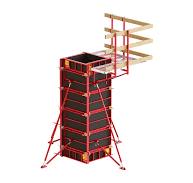 Use of Steel Formwork for Column