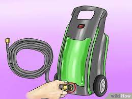 If you stored it properly after the last use, the power washer hoses should be disconnected. How To Set Up A Pressure Washer 12 Steps With Pictures