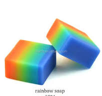 Rainbow planta sabão frio sabão de óleo essencial sabonete de limpeza  facial OEM