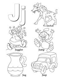 My A To Z Coloring Book Letter J Coloring Page Http Designkids Info My A To Z Coloring Book Lette Alphabet Coloring Pages Book Letters Alphabet Coloring