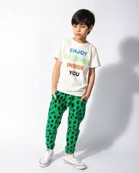 Calca Unissex Infantil Em Moletom Com Bordado Jaiden