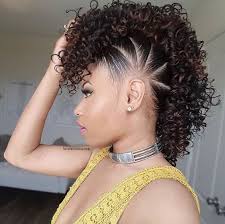 Braiding the sides of your hair instead of cutting them short is a great alternative that. Mohawk Braids Hairstyle For Women Page 1 Line 17qq Com