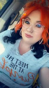 One YEAR with our new EAR !👂🏻” and festive Halloween hair too! Looking  GREAT, Miss Daisy! 🌼