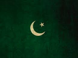 National flag consisting of a green field with a large white crescent and star; Pakistan Flag Painting By Jaime Enriquez