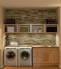 Most laundry rooms are placed in the basement, and typically, unfinished basement laundry rooms have concrete floors that has the tendency to be cold and damp. 27 Stylish Basement Laundry Room Ideas For Your House Remodel Or Move