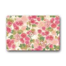 Maybe you would like to learn more about one of these? Top Fabric Amp Non Slip Rubber Indoor Outdoor Doormat Door Mats Watercolor Art Painting Pink Rose Flower Floral Pattern Floor Mat Rug For Home Office Bedroom Buy Online In Bahamas At Bahamas Desertcart Com Productid 16649229
