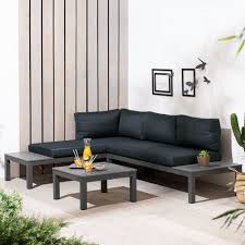 Weitere ideen zu lounge gartenmöbel, gartenmöbel, lounge. Modulare Gartenlounge Outliv Aluminium Von Aldi Nord Ansehen