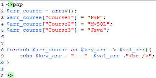 Associative arrays are very similar to numeric arrays except that instead of the keys being numbers, the keys are simply another value of some kind. Php Array 9 Demos Of Simple And Usage With Html Elements