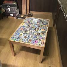 Add these coffee table books to your living space for an extra pop of color and a daily dose of mexican style. Pin By Decorze On Mexican Tiles Coffee Table Tiled Coffee Table Table Coffee Table
