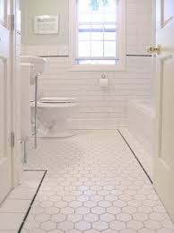 Clean Your Whole Bathroom In 5 Minutes White Subway Tile Bathroom Bathroom Floor Tiles Bathroom Flooring