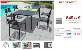 salle a manger de jardin en aluminium rinjani anthracite salle a manger de jardin vente unique promotion vente unique top vente unique ventes pas cher com salle a manger jardin salle a manger jardins