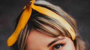 فوائد قشر الموز للشعر مع 4 خلطات سهلة مجلة العزيزة Hair Peel Banana