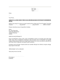 Surat rekomendasi ini bisa digunakan untuk. Surat Sokongan Majikan Untuk Temuduga In English