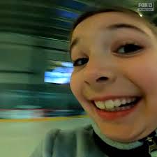 ‘WOOHOO!’ Ice skating is just one way to keep cool during the hot Florida  summer. One local Olympian says it’s not only a good workout, but it’s also  fun