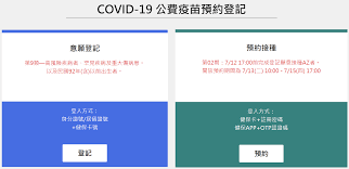 Jul 29, 2021 · 行政院公佈了7月最新疫苗施打對象名單，將擴大高鐵、台鐵、郵差、托育機構等人員施打，此外雙北更納入保母、計程車駕駛. Https Www Immigration Gov Tw Media 66174 E7 96 Ab E8 8b 97 E6 96 Bd E6 89 93 E6 84 8f E9 A1 98 E7 99 Bb E8 A8 98 E8 88 87 E9 A0 90 E7 B4 84 E7 B3 Bb E7 B5 B1 E6 93 8d E4 Bd 9c E8 Aa Aa E6 98 8e E4 B8 Ad E6 96 87 Pdf